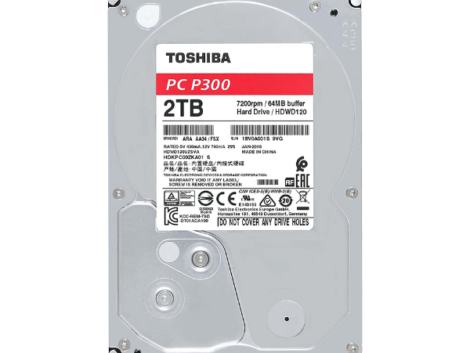 Toshiba 2TB Desktop Hard Disk Drive