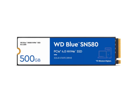 WD Blue SN580 500GB PCIe Gen. 4.0 Nvme SSD