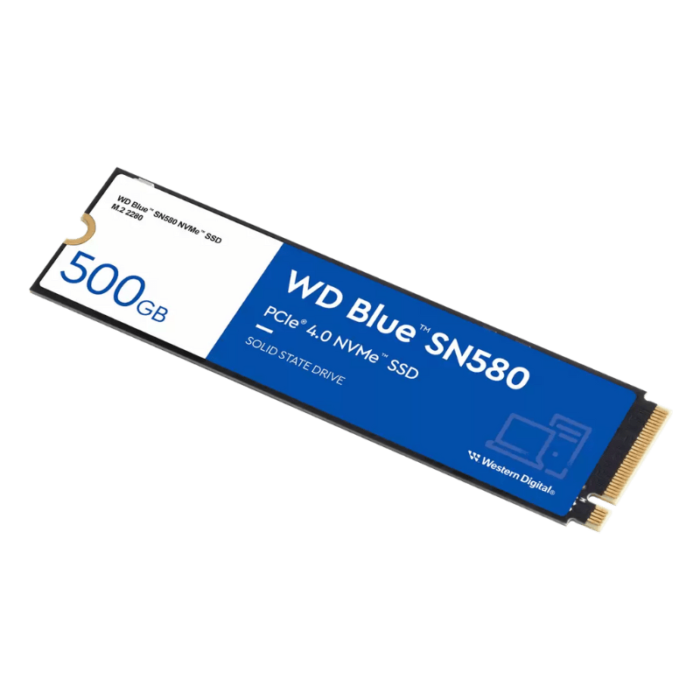 WD Blue SN580 500GB PCIe Gen. 4.0 Nvme SSD