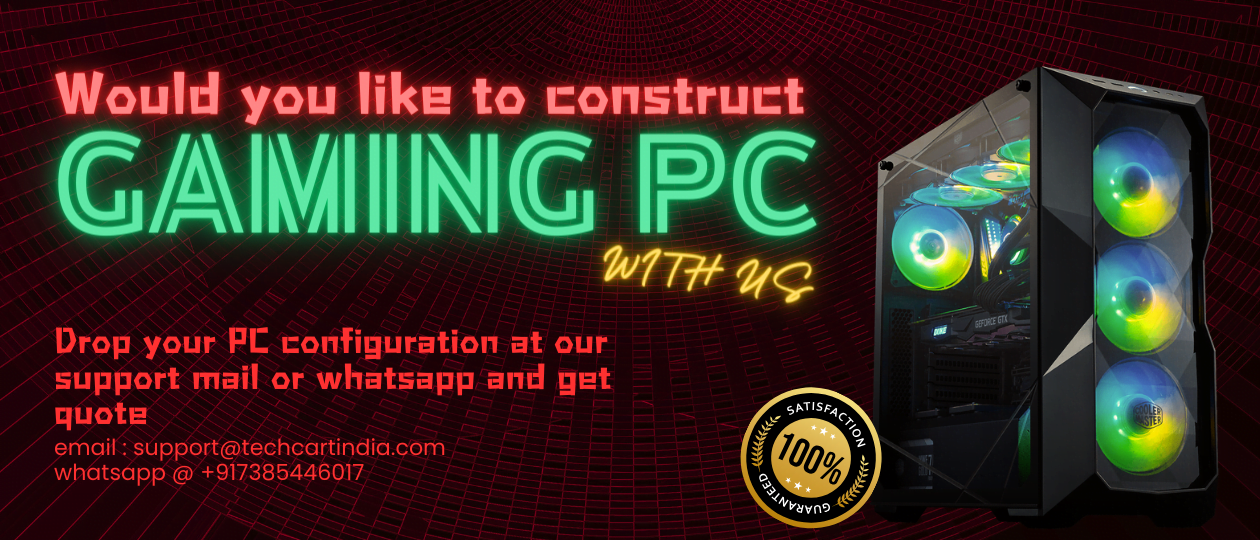 Construct Gaming PC with us