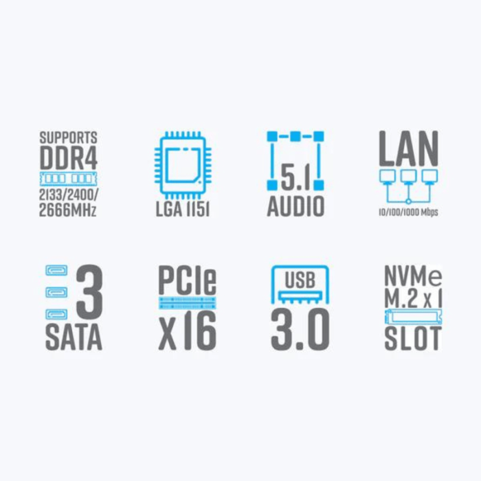 Zebronics zeb-z310-nvme motherboard