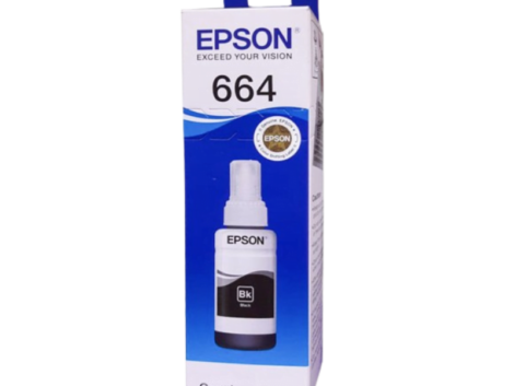 Epson 664 Black Ink Bottle T664-1 - 70 ML