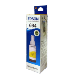 Epson 664 Yellow Ink Bottle T664-4 - 70 ML