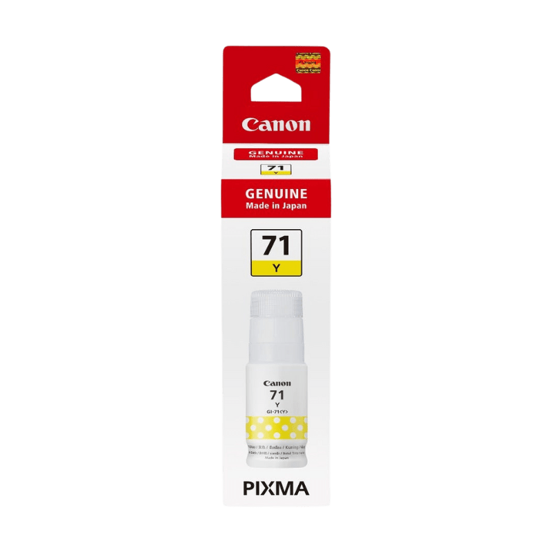 Canon GI-71Y Yellow Ink Bottle - 70 ml
