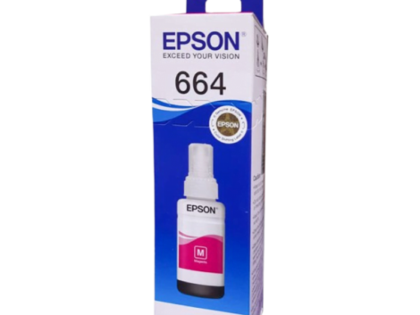 Epson 664 Magenta Ink Bottle T664-3 - 70 ML