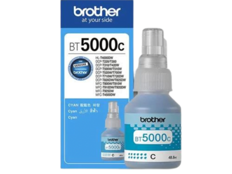 Brother BT5000C Cyan Ink Bottle - 48.80 ML