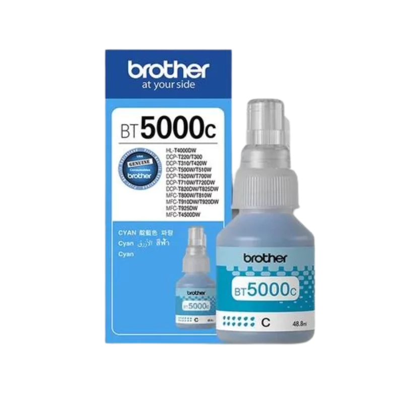 Brother BT5000C Cyan Ink Bottle - 48.80 ML