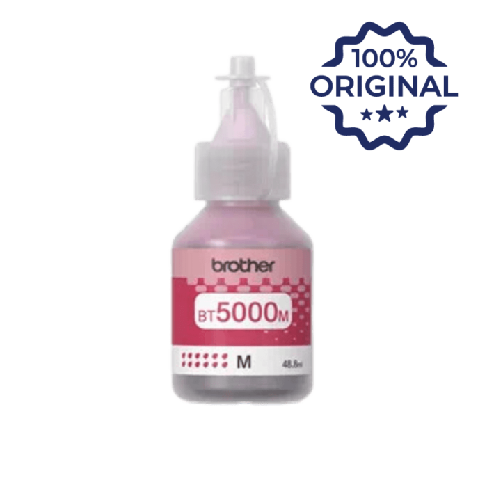 Brother BT5000M Magenta Ink Bottle - 48.80 ML