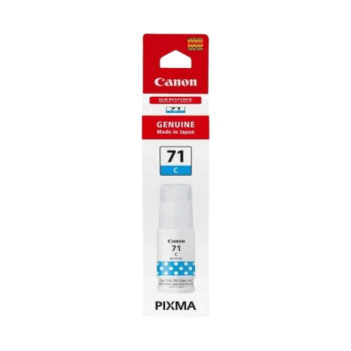 Canon GI-71C Cyan Ink Bottle - 70 ml