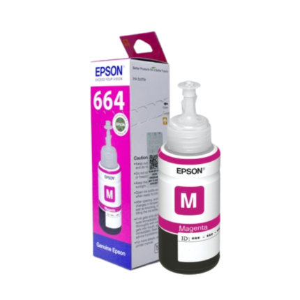 Epson 664 Magenta Ink Bottle T664-3 - 70 ML
