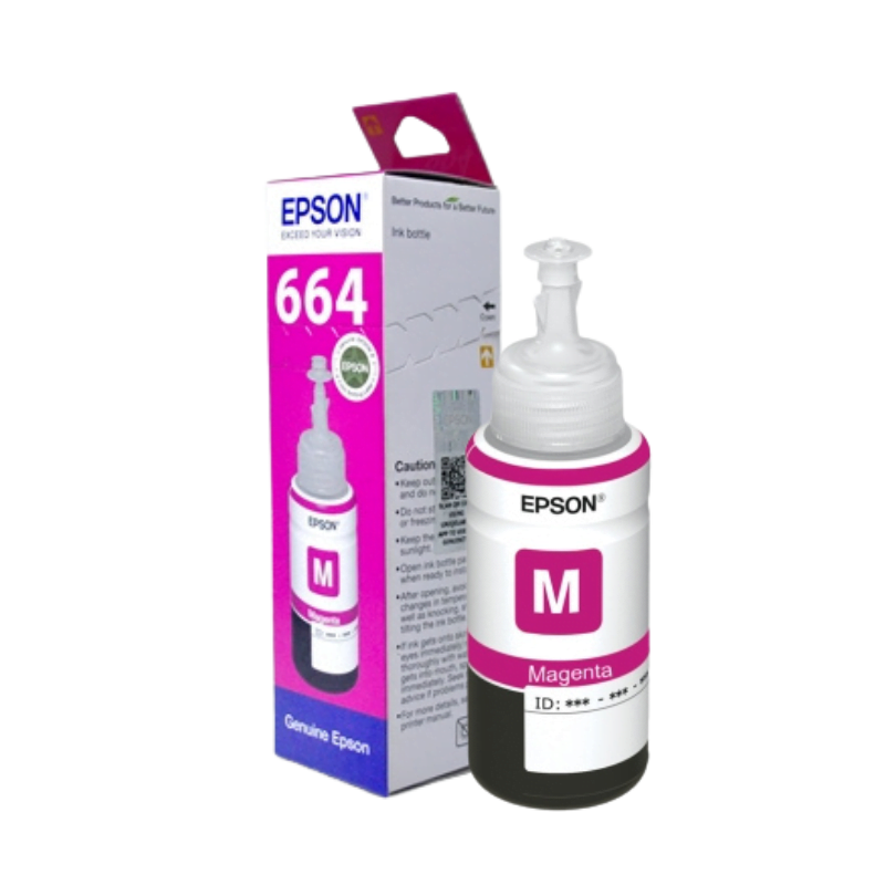 Epson 664 Magenta Ink Bottle T664-3 - 70 ML