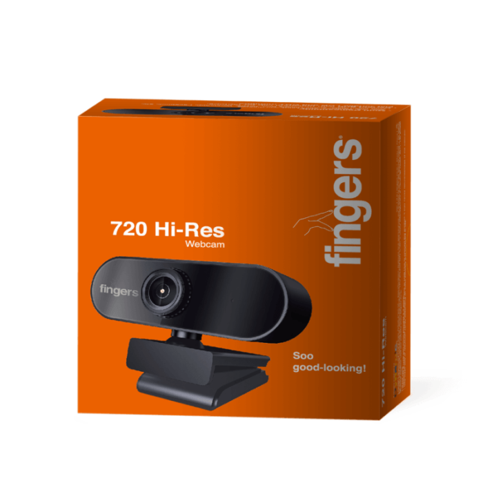 FINGERS 720Hi-Res 720P HD Web Camera