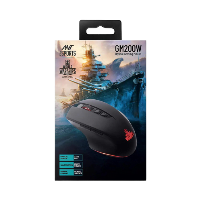Ant E Sports GM200W Optical USB Gaming Mouse