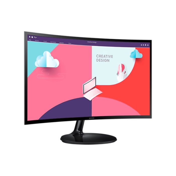 Samsung 24 Inch Curved Monitor LS24C360EAWXXL