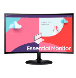 Samsung 24 Inch Curved Monitor LS24C360EAWXXL