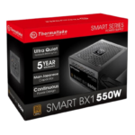 Thermaltake Smart BX1 550W 80+ Bronze Certified Power Supply Unit