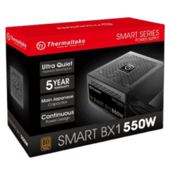 Thermaltake Smart BX1 550W 80+ Bronze Certified Power Supply Unit