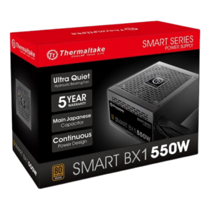 Thermaltake Smart BX1 550W 80+ Bronze Certified Power Supply Unit