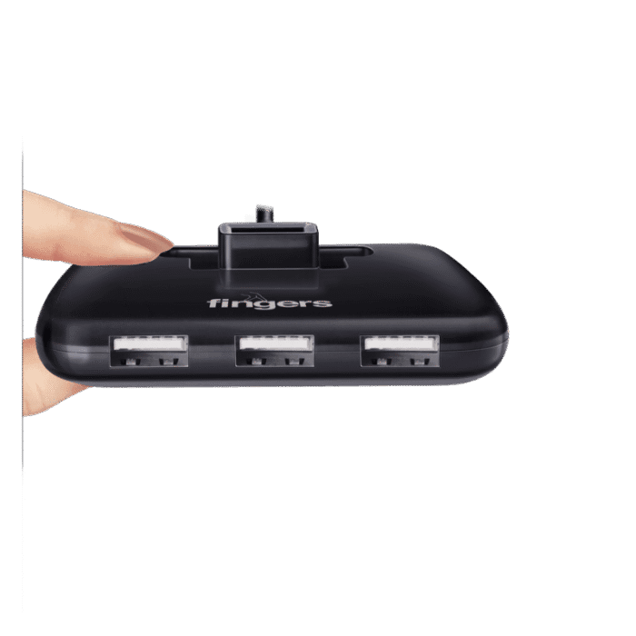 Fingers Quadrant 4 Port USB 2.0 Hub