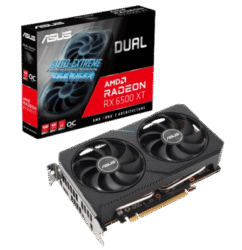 ASUS Dual Radeon RX 6500 XT OC V2 4GB GDDR6 Graphic Card