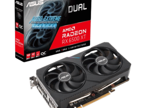 ASUS Dual Radeon RX 6500 XT OC V2 4GB GDDR6 Graphic Card