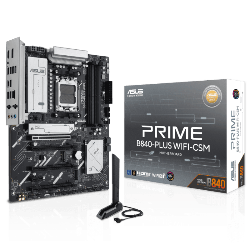 Asus Prime B840-PLUS WIFI-CSM DDR5 Motherboard