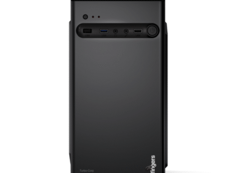 Fingers Turbo Corp Micro-ATX PC Cabinet with SMPS