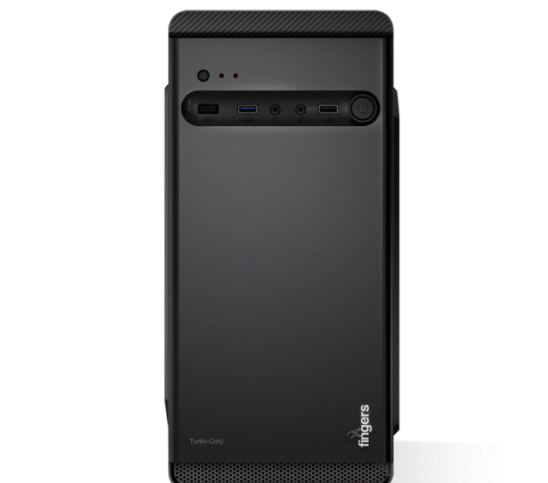 Fingers Turbo Corp Micro-ATX PC Cabinet with SMPS