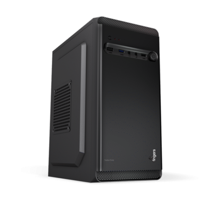 Fingers Turbo Corp Micro-ATX PC Cabinet with SMPS