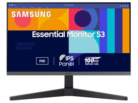 Samsung 27 Inch IPS Monitor LS27C334GAW