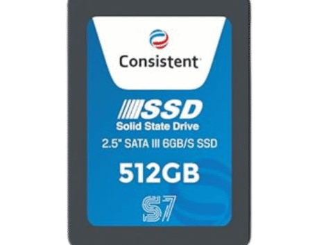 Consistent 512GB Sata SSD