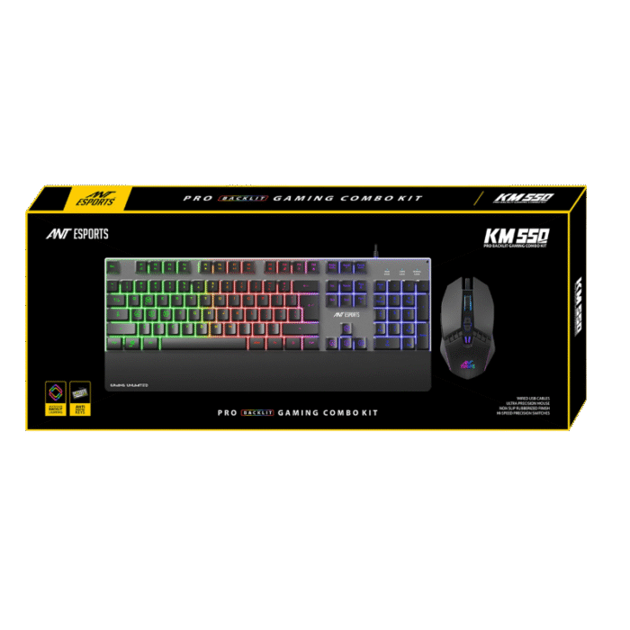 Ant Esports KM550 Wired Keyboard & Mouse Combo