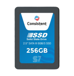 Consistent 256GB Sata SSD