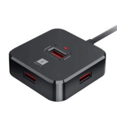 Iball Piano 523 4-Port 2-IN-1 USB 2.0 Hub