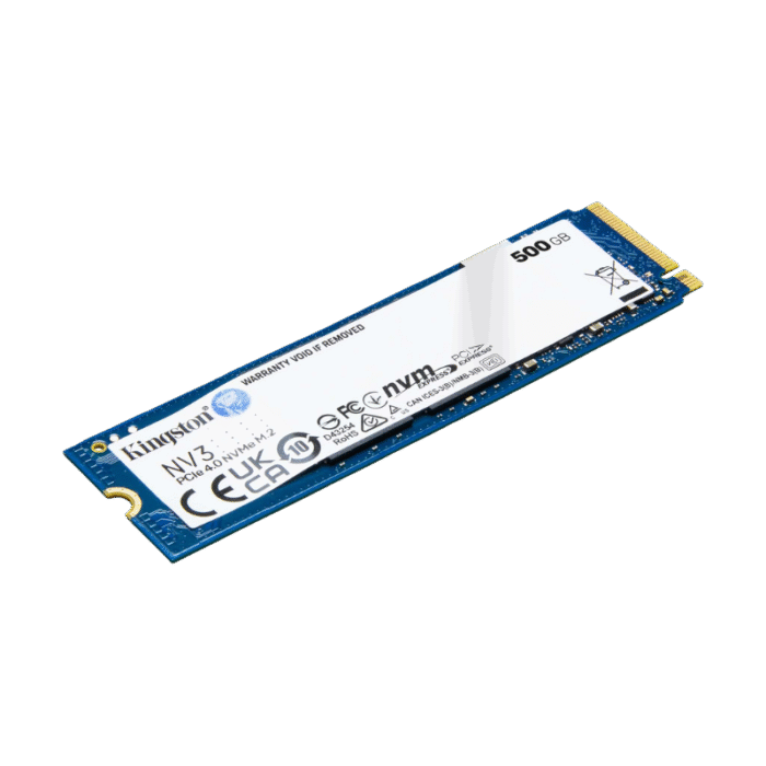 Kingston NV3 500GB PCIe 4.0 NVMe M.2 SSD