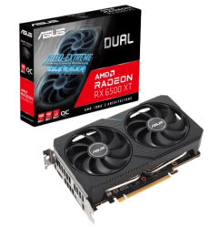 ASUS Dual Radeon RX 6500 XT OC V2 4GB GDDR6 Graphic Card